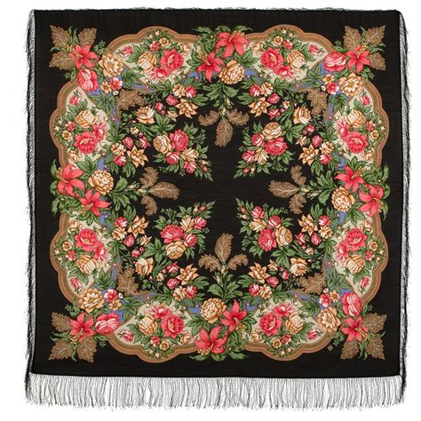 original pavlovo posad woolen shawl authentic russian shawl etsy