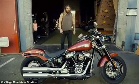After 117 years of being an. Jason Momoa keeps wheels on dry land as he rides his ...