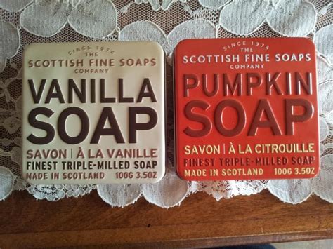 Tjmaxx Scottish Soaps Vanilla Soap Soap Scottish