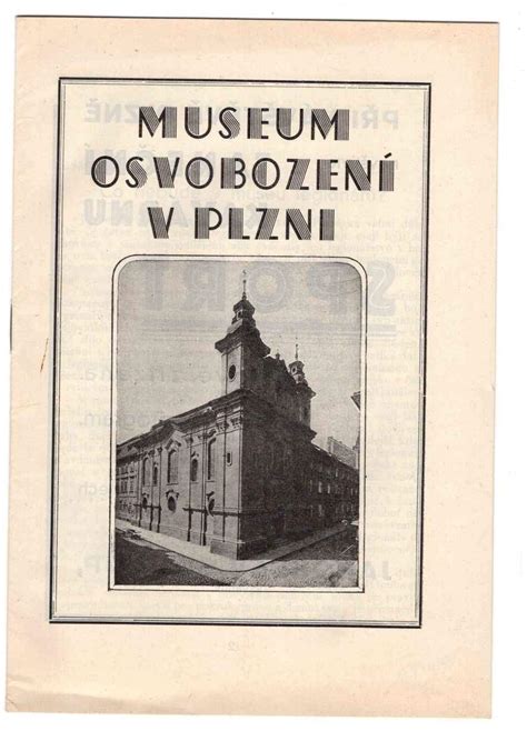 Kniha Museum Osvobození V Plzni Antikvariát Beneš