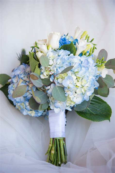 Hydrangea Wedding Bouquet By Blush Custom Weddings Photo By One Red