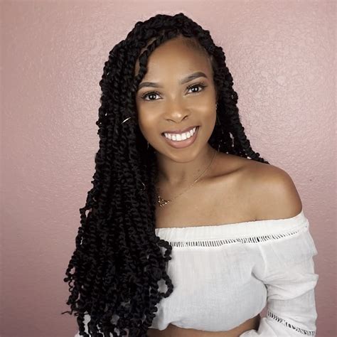 Buy The Bohobabe Pre Twisted Passion Twist Crochet Hair Inch Pre Looped Long Crochet Passion