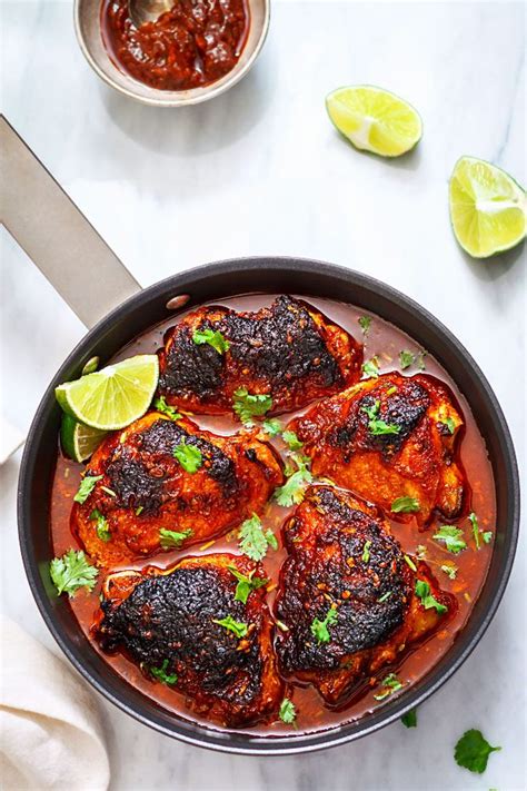 This chicken recipe takes an active time of practically 10 minutes and the rest is marinade time and oven baking time. Baked Sriracha Chicken Recipe — Eatwell101