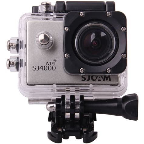 Sjcam Sj4000 Action Camera With Wi Fi Silver Sj4000wfs Bandh