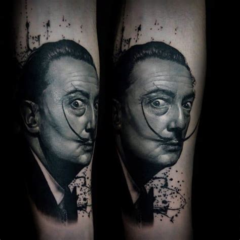 50 Salvador Dali Tattoo Designs For Men Artistic Ink Ideas