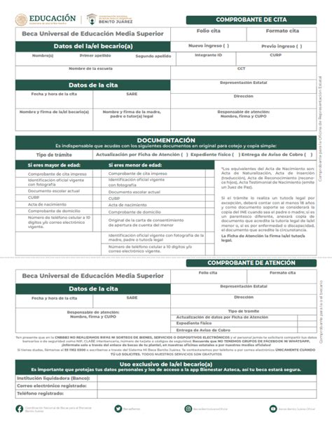 Cu Les Son Los Pasos Para Completar El Formulario De La Beca Benito Ju