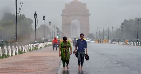 First Heavy Spell Of The Monsoon 2020 On Its Way For Delhi Punjab And
