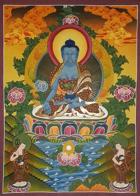Medicine Buddha Thangka Thangka Tantra