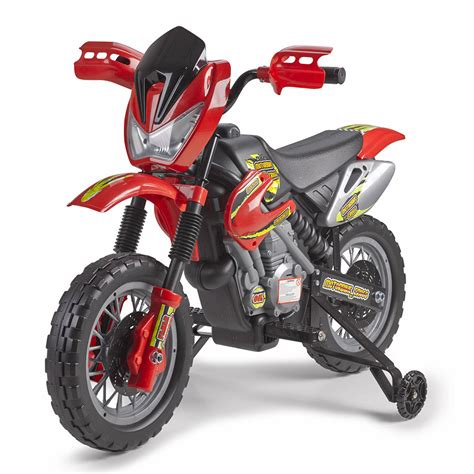 Em uma motocicleta profissional, você pode acelerar de 0 a. MOTORBIKE CROSS 6V Feber Minimoto da cross enduro elettrica per bambini