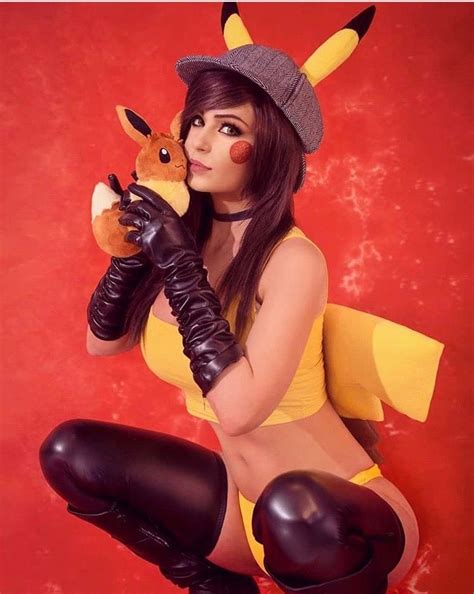Danielle Baloo Pokemon Cosplay Sexiest Cosplay Detective Pikachu