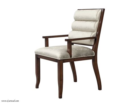 Modern dining chairs are a broad definition encompassing a huge variety of modern kitchen chairs including those with and without arms. UNIQUE Set of 10 Custom Art Deco Modern Upholstered Roll Back Dining Chairs at 1stdibs