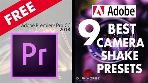 Adobe premiere, free tutorials & products by bjkproductions. Adobe Premiere Pro CC 2018 Camera Shake transition Preset ...