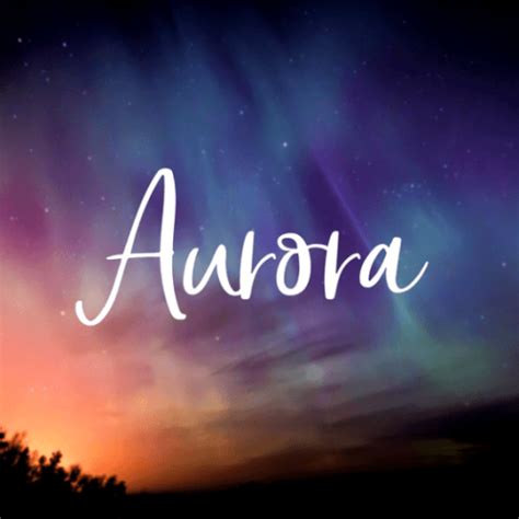 Gorgeous Baby Girl Space Names Aurora Is One Of My Favorites