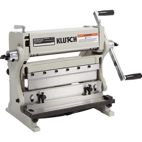 Klutch 3 In 1 Combination Sheet Metal Machine — 12in Northern Tool