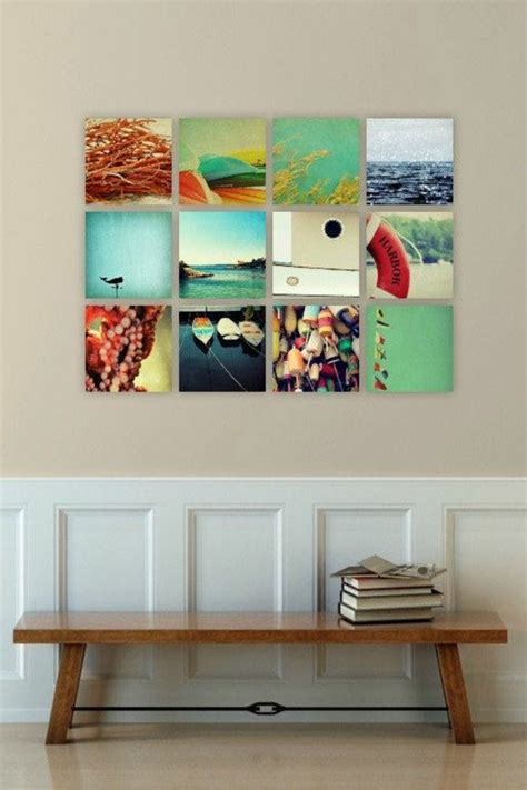 Ästhetische wand dekor(140bilder) collage fotos. 100 Fotocollagen erstellen - Fotos auf Leinwand selber machen