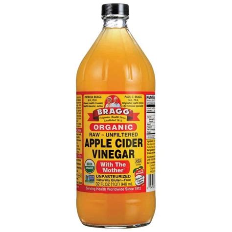 Bragg Organic Apple Cider Vinegar With The Mother 946ml Usa