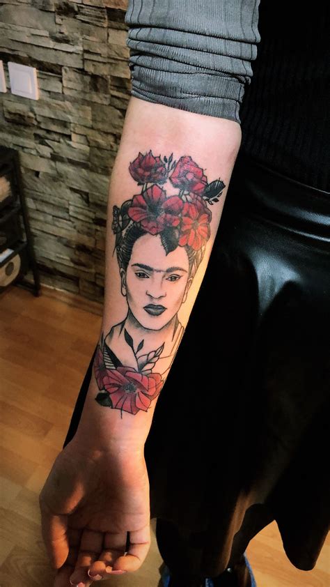Frida Kahlo Tattoo Tattoo Artist By Murat G Rel Manisa D Vme