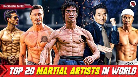 Top 20 Martial Artists In The World 2022 Bruce Lee Vidyut Jamwal