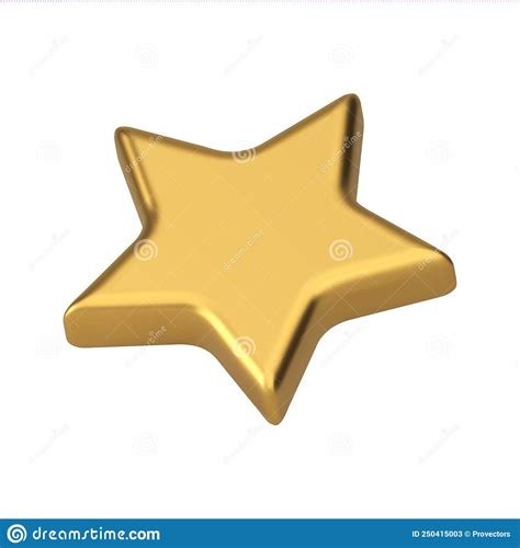Golden Star Premium Metallic Flying Rating Feedback Leadership Mark