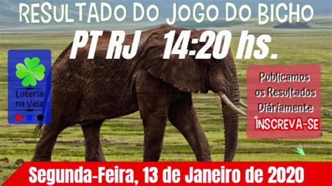 Nosso site informa o resultado do jogo do bicho dos principais estados do brasil. PT RJ 14 Horas Resultado do Jogo do Bicho de hoje segunda ...