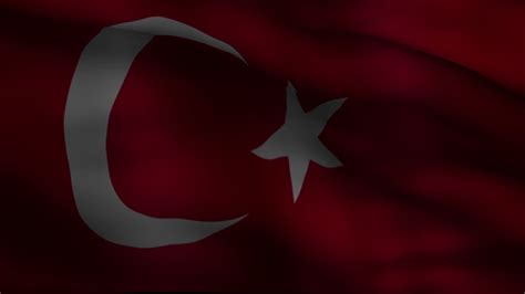 Dalgalanan TÜRK Bayrağı 1080p FullHD Türkiye Turkey Flag country flags