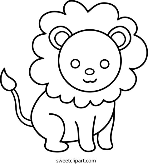 71 Cute Lion Coloring Pages Just Kids