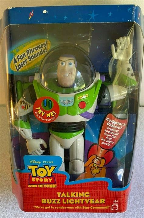 Toy Story And Beyond Talking Buzz Lightyear Rare In Box Disney