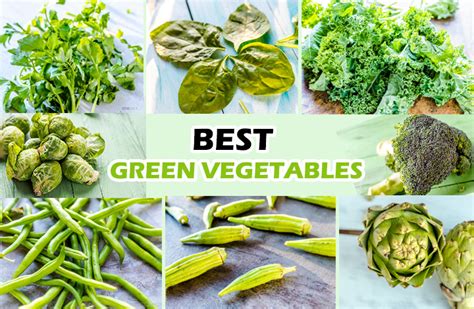 15 Best Green Vegetables For Your Health Definitive List
