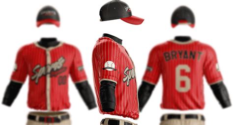 Grandslam Baseball Uniform Template Baseball Uniform Mockup Free