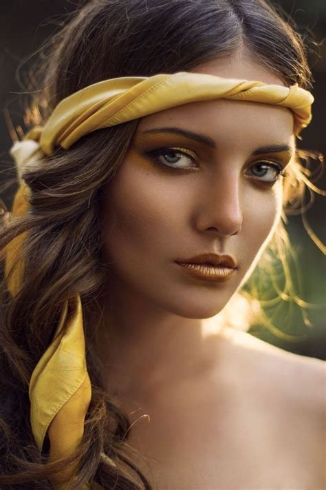 Gold by Trace_of_existence / 500px | Woman face, Beautiful face