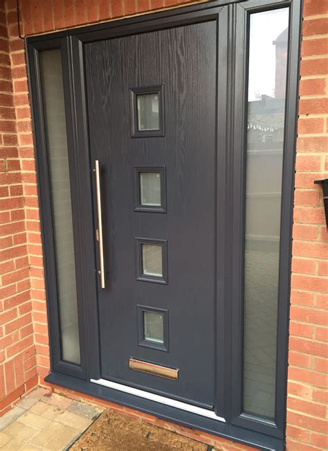 Supplied throughout the uk to the trade and diy with fast lead our composite black doors are super strong and secure and will leave you feeling safe and secure. Modern Composite Doors in Northampton to Milton Keynes | T&K