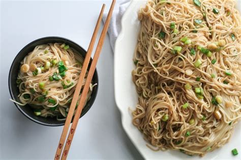 Momofuku Ginger Scallion Noodles In This Kitchen Vegetarian Side