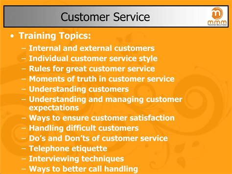 Service Presentation Powerpoint Service Presentation