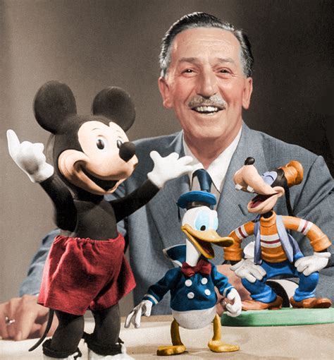 Walt Disney Circa Late 50searly 60s Colorization