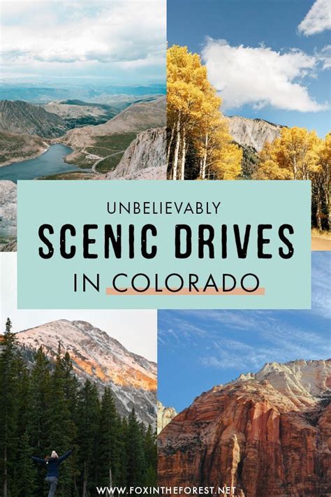 Planning A Road Trip Around Colorado Colorado Is One Of The Most