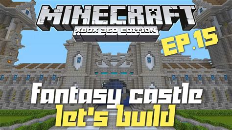 Minecraft Xbox 360 How To Build A Castle