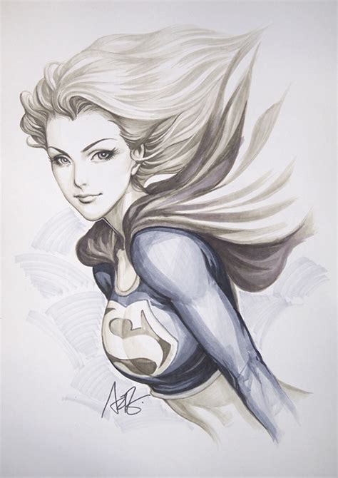 Stanley Artgerm Lau Copic Markers Comic Book Characters Comic