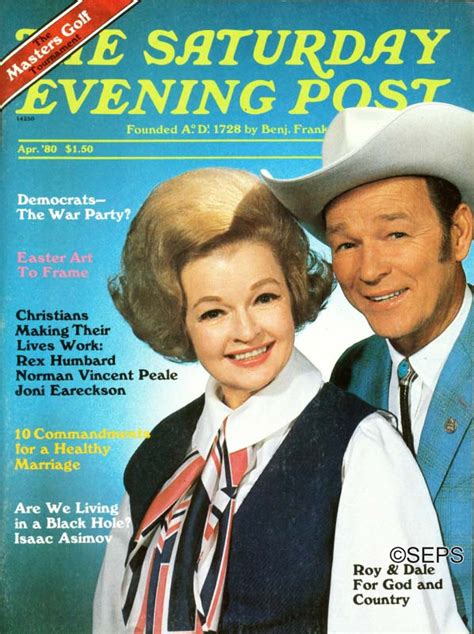 Roy Rogers And Dale Evans Portrait The Saturday Evening Post My Xxx