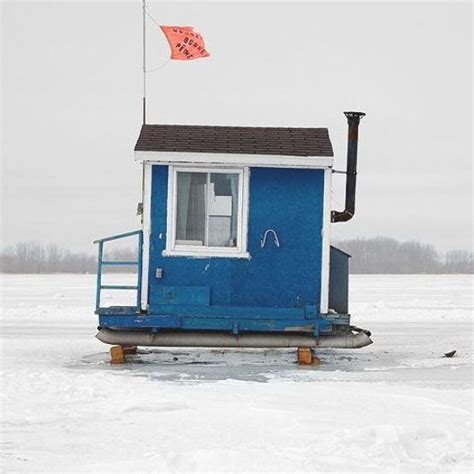 This Gorgeous Gallery Of Canadian Ice Fishing Huts Will Have You