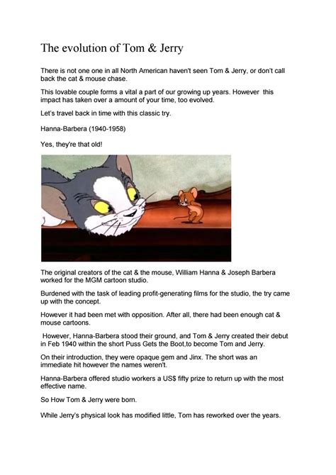 The Evolution Of Tom And Jerry 2d Animation By Maac Animation Kolkata Issuu