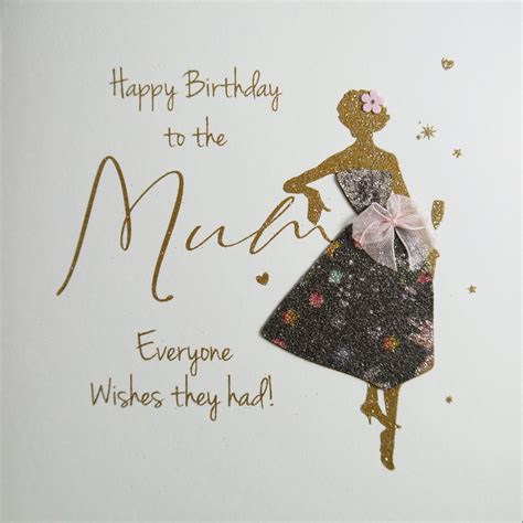 To The Mum Everyone Wishes They Had Handmade Birthday Card Ne Tilt Art