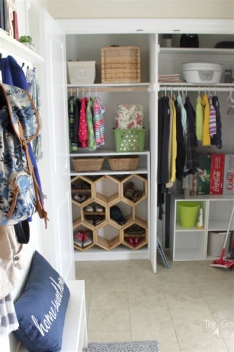Build a shoe storage booster stool. 25 Best Shoe Storage Ideas To Declutter Your Home In 2020 ...