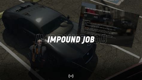 🚗 Impound Job Ui Collect Vehicles Around The Town Esxqbcore