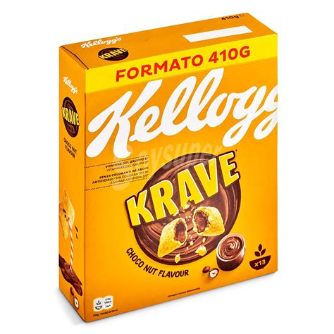 Kellogg S Cereales Sabor Avellana Rellenos De Chocolate Krave 410 G