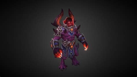 The Umbral Descent Dota 2 Shadow Demon Set 3d Model By Bounchfx