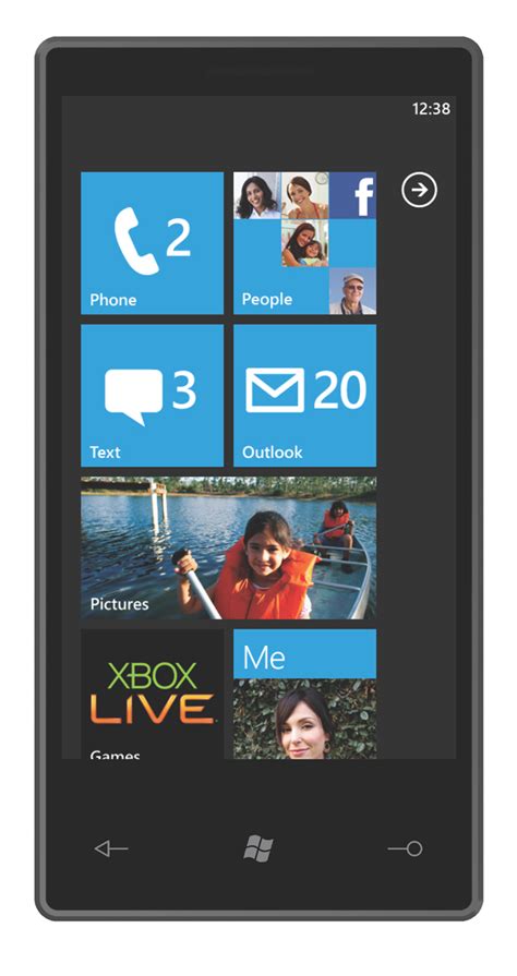 Microsoft Aims At Apple With Multitouch Windows Phone 7 Series