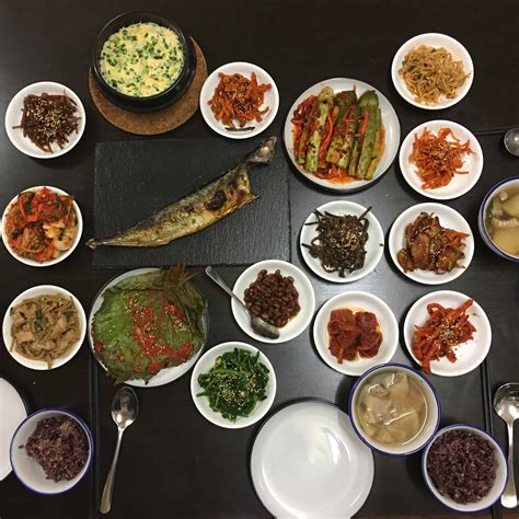 Korean Food Photo Homemade Korean Banchan Banquet