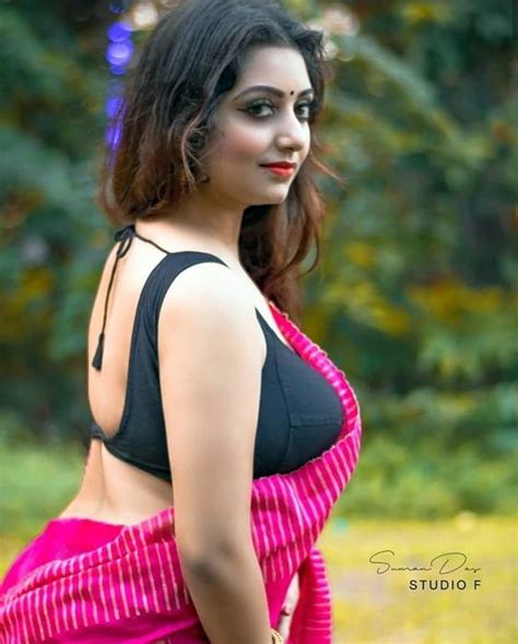 Rupsa Saha Chowdhury Looking Hot N Spicy In Saree Photos Only Indian