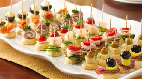 Serve delicious appetizers for christmas and new years parties. Mini Apps Recipe - Tablespoon.com