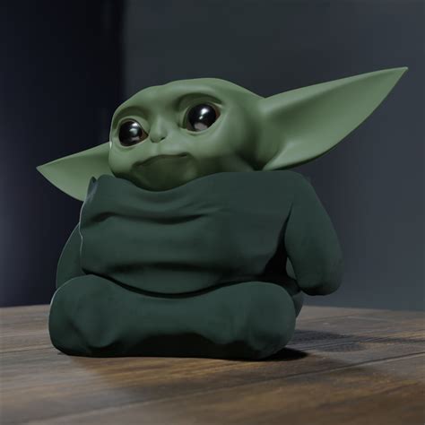 Baby Yoda Arrives To The Shop 3d Models For Printing 3d Model Yoda